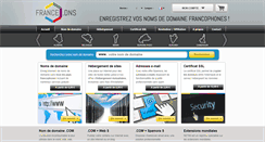 Desktop Screenshot of francedns.com
